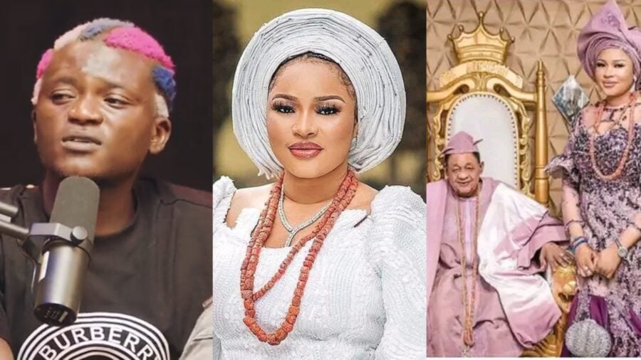 Portable Confirms Relationship With Late Alaafin of Oyo’s wife Queen Dami