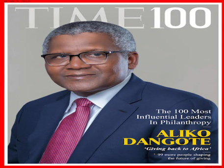 Time Magazine Dangote