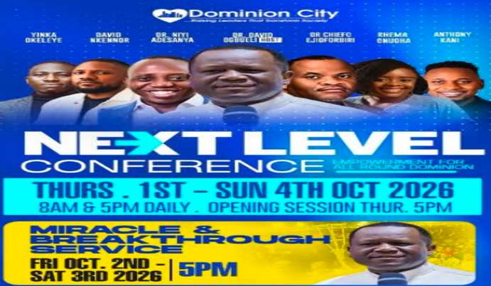 Dominion City 2026 Next Level Conference