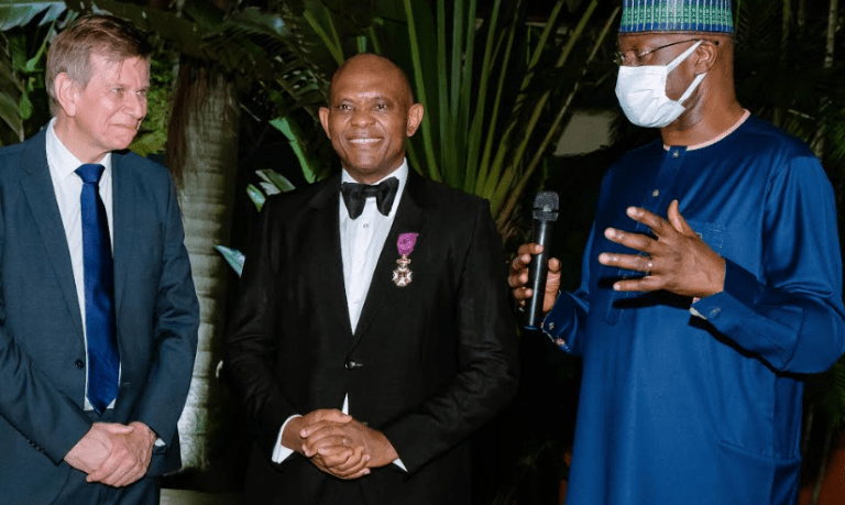 Belgium Confers Highest National Honour on African Philanthropist Tony Elumelu