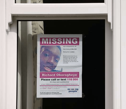 Richard Nigerian Student missing