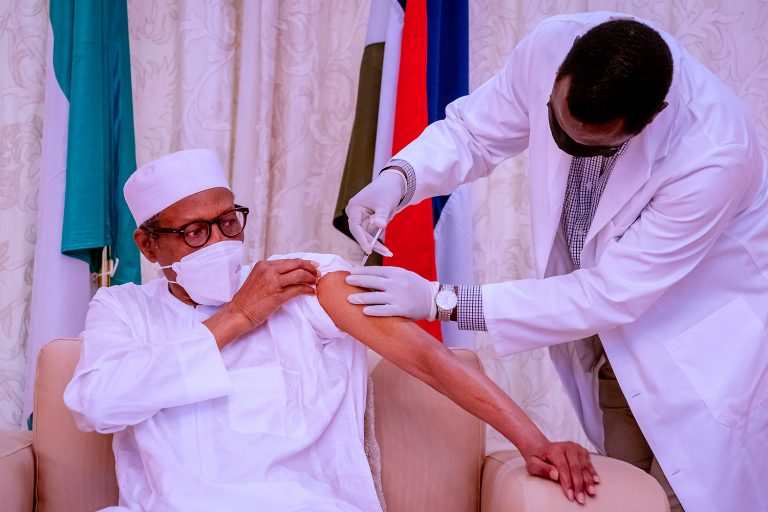 Buhari Receives Second Dose Of COVID-19 Vaccine