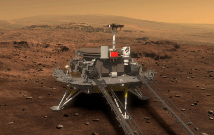 China Lands on Mars, Closing Gap With U.S. in Space Exploration