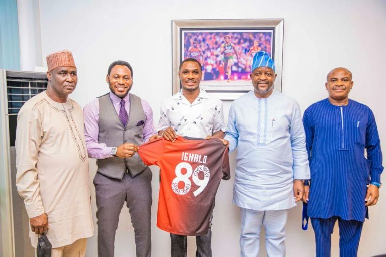 FG appoints Odion Ighalo as national Principal Cup’s ambassador