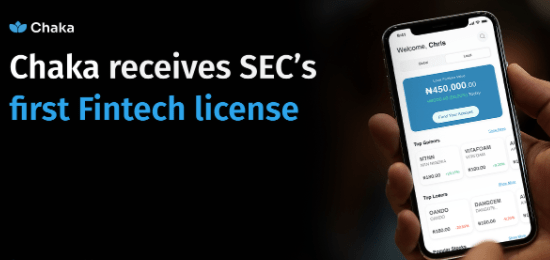 Chaka Receives SEC’s First Fintech License