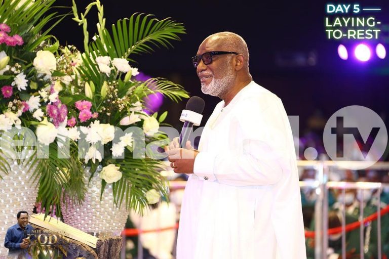 Akeredolu: TB Joshua gave me money after guber victory, paid electricity bills of Ondo local govts