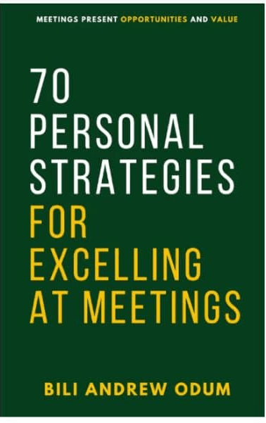Book Review: 70 Personal Strategies for Excelling at Meetings