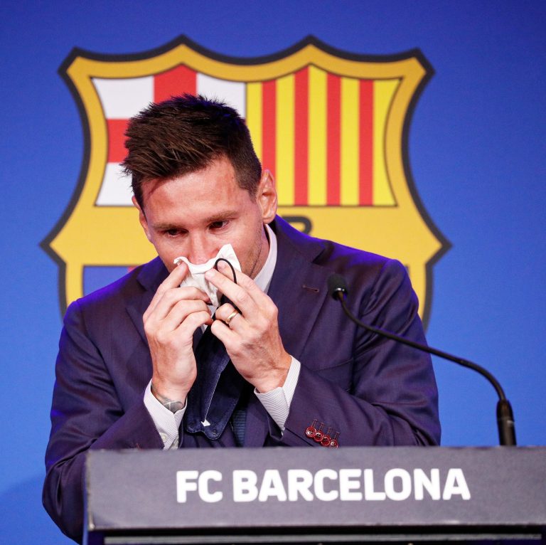 Teary Messi bids final farewell to Barcelona, insists PSG move not done yet