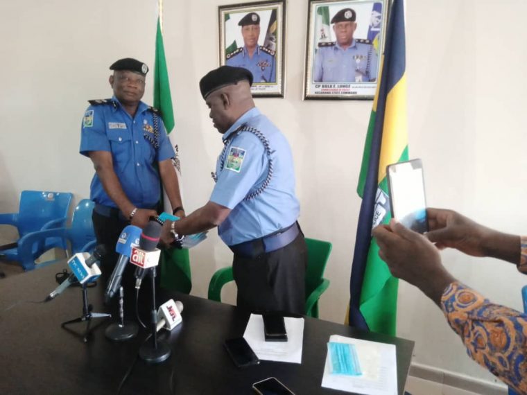 AIG Longe hands over to new Cp in Nasarawa