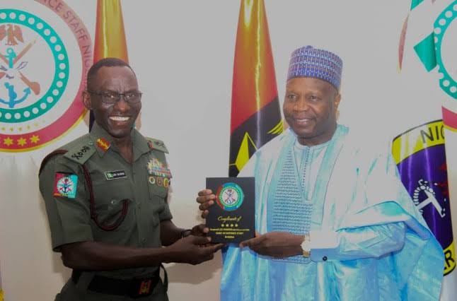 Gombe Governor Visits Chief of Defence Staff, Gen. Irabor