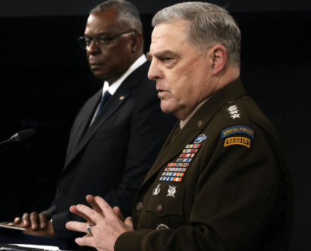 Nearly 90 Retired Generals Call on Gen. Milley and Gen. Austin to Resign over Afghanistan