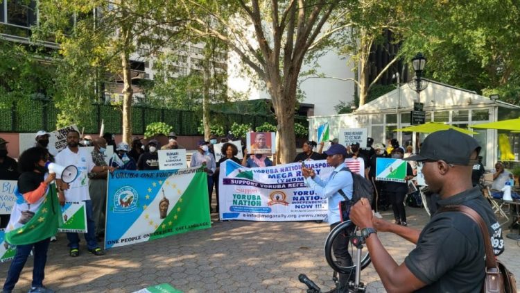 UN Protest: FG warns Yoruba nation agitators against ‘keeping association’ with IPOB
