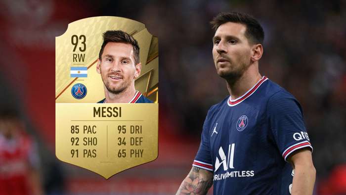 FIFA 22 ratings: Messi emerges best player as PSG star edges Ronaldo to top spot