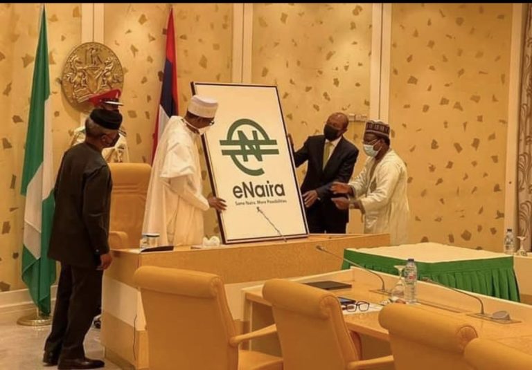 President Buhari Officially Launches eNaira