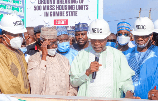 NEDC: Governor Inuwa Lays Foundation For Construction of 500 Housing Units 