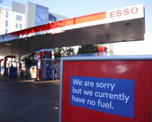 Britain Sends Military to Solve Fuel Crisis as Driver Shortage Persists