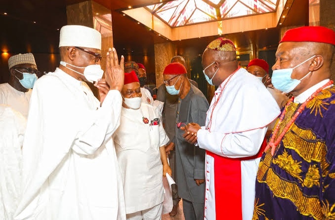 Demand for Nnamdi Kanu’s Release will be Considered, Buhari tells Igbo Leaders