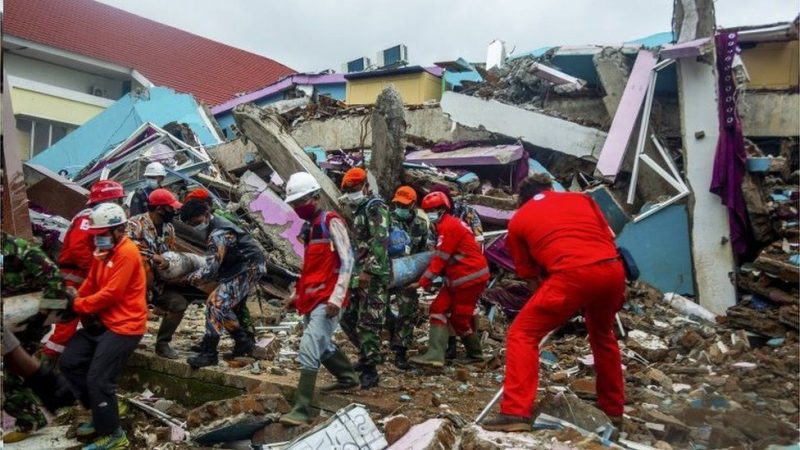 Deadly earthquake leaves two dead in Indonesia