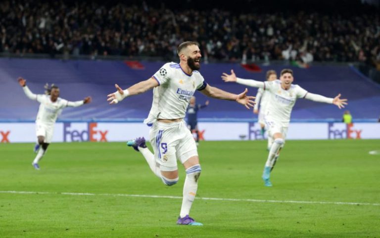 Benzema bags hat-trick as Real Madrid dump PSG out of Champions League 