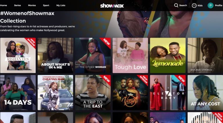 Showmax Creates #WomenOfShowmax Collection to Celebrate Nollywood Women