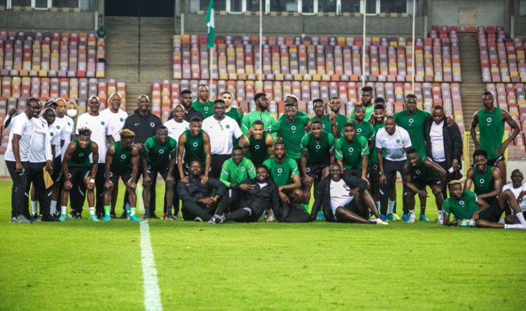 2022 World Cup Playoff: Super Eagles storm Kumasi in buoyant mood