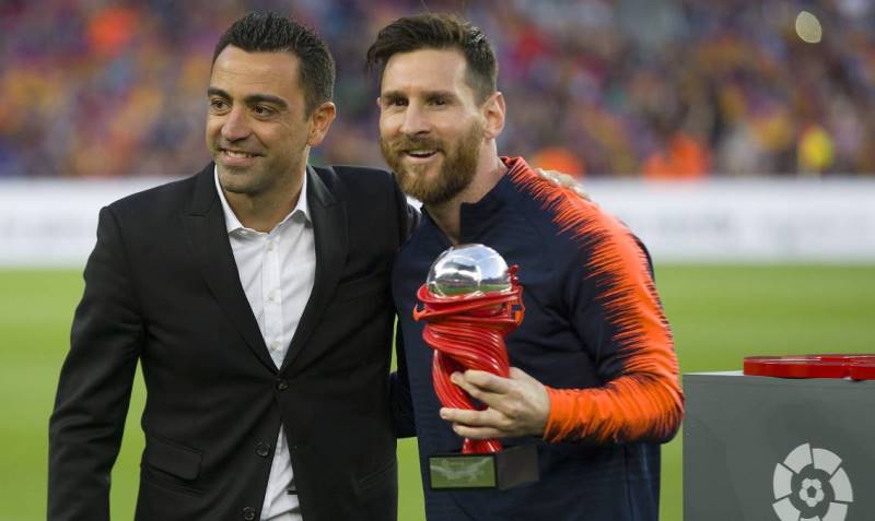 Messi would be welcomed back at Barcelona- Xavi
