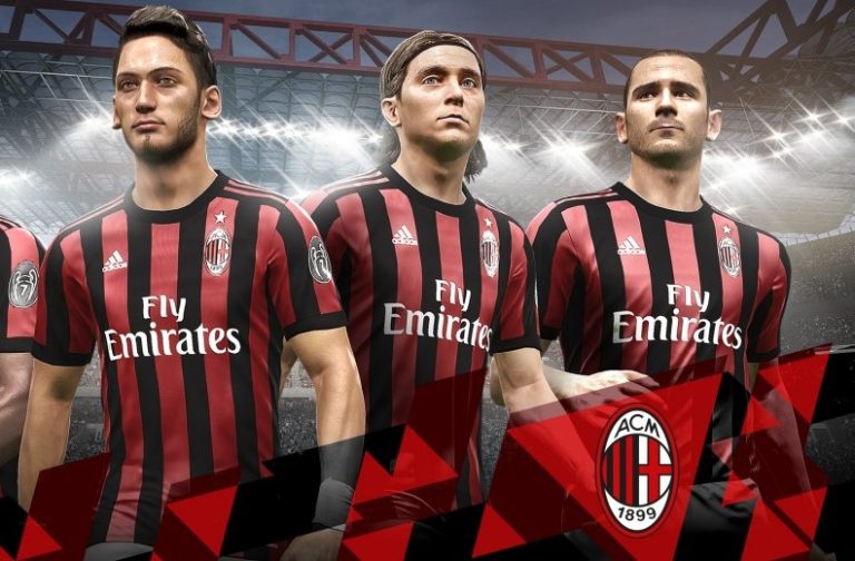 AC Milan Names Konami as New Kit Sponsor