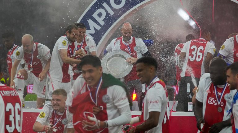 Ajax Win Record 36th Dutch Eredivisie Title