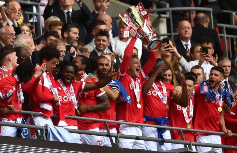 Nottingham Forest Gain Promotion to play in 2022/23 Premier League Season