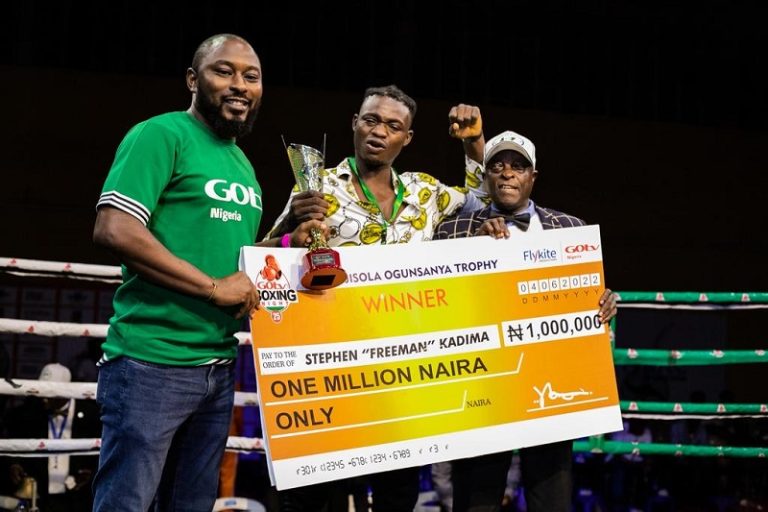 Kadima wins GOtv Boxing Night 25 Best Boxer N1m Prize Money