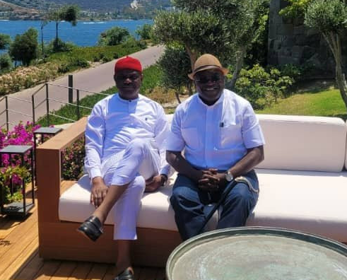 Wike And Ikpeazu On Vacation In Turkey (Photos)