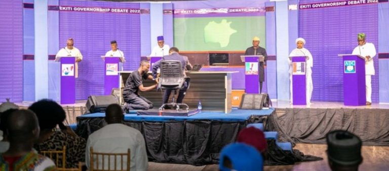 Ekiti 2022: Six Candidates Square up in Governorship Debate