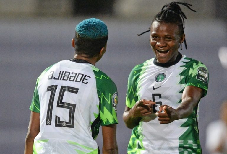 WAFCON 2022: Super Falcons’ Ohale, Ajibade Make Group Stage CAF Best XI