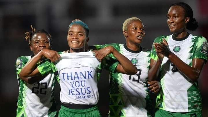 WAFCON 2022: Super Falcons' Ohale, Ajibade Make Group Stage CAF Best XI