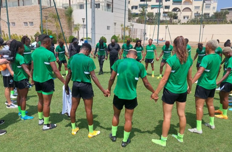 WAFCON 2022: Pinnick Confident Super Falcons Will Fly Pass Morocco