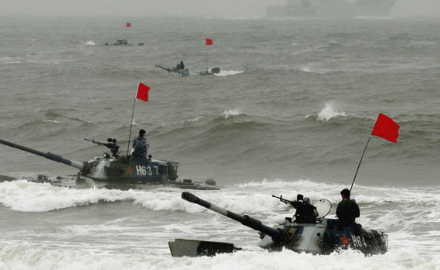 China Begins Military Drills Near Taiwan