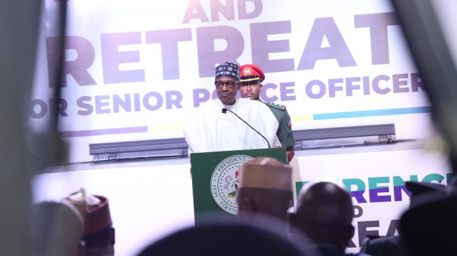 President Buhari Rounds Off Conference and Retreat For Police Officers in Owerri