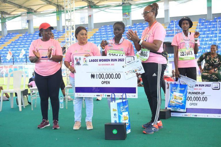 Vera-Yohanna Delighted To Win 2022 Lagos Women Run